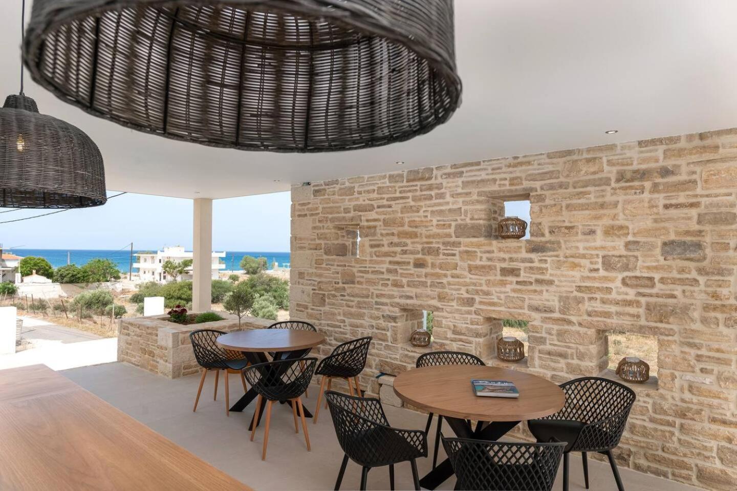 Ammokrinos Luxury Homes,150M From The Beach Kalamaki  Exterior foto