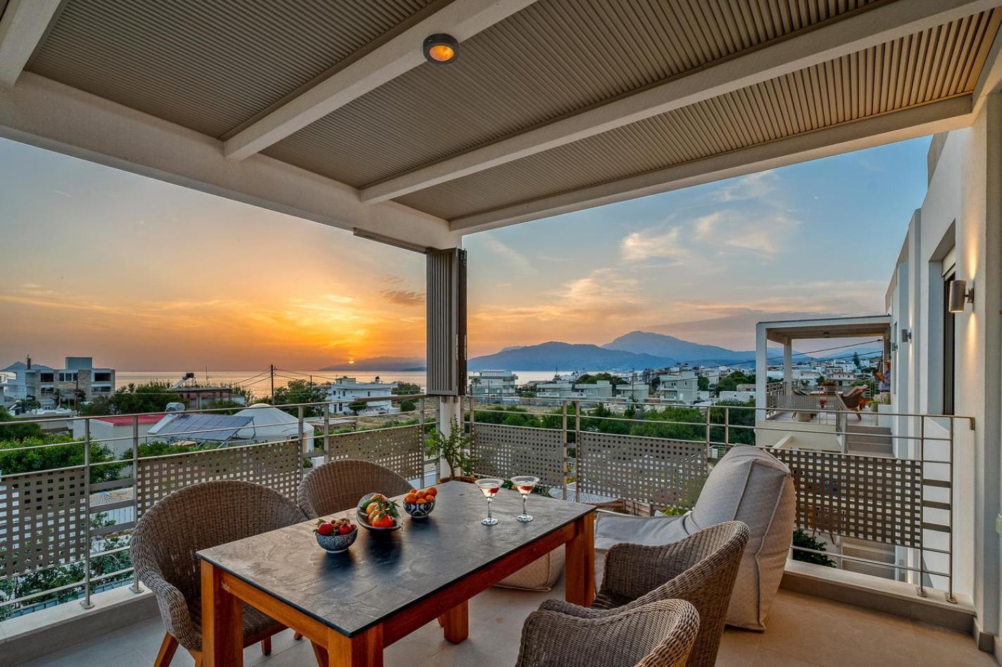 Ammokrinos Luxury Homes,150M From The Beach Kalamaki  Exterior foto